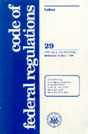 The Code of Federal Regulations